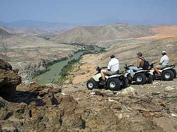 Serra Cafema: Toller Blick auf den Fluss