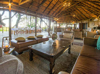 Setari Camp: Blick nach draußen