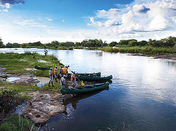 Matetsi Victoria Falls: Kanufahrt auf dem Sambesi Matetsi Victoria Falls: Kanufahrt auf dem Sambesi