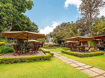 Arusha Coffee Lodge: Die Gartenanlage