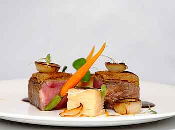 Grande Roche Hotel: Kreative Küche