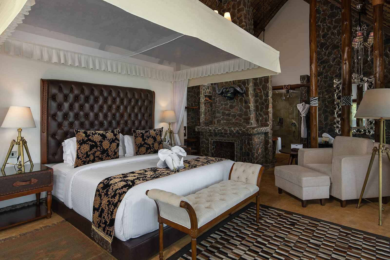 Lake Manyara Kilimamoja Lodge: Doppelzimmer Lake Manyara Kilimamoja Lodge: Doppelzimmer