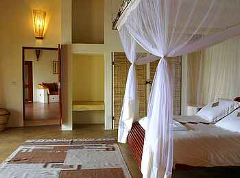 Mukambi Safari Lodge: Elternschlafzimmer Mukambi Safari Lodge: Elternschlafzimmer