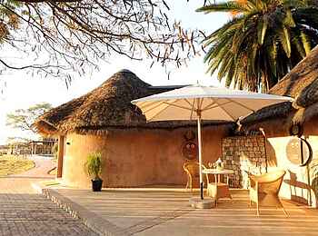 Onguma Bush Camp: Waterhole Chalet - Deck
