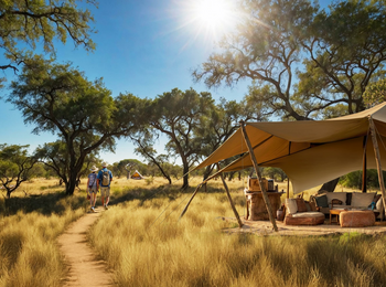 Onguma Trails Camp: Blick auf den Zentralbereich