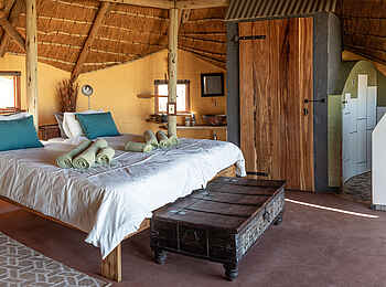 Red Dunes Lodge: Superior Suite Bett