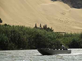 Serra Cafema: Motorbootexkursion