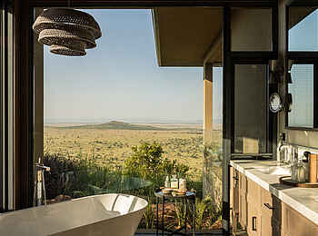 Singita Milele: Badezimmer einer Junior Suite