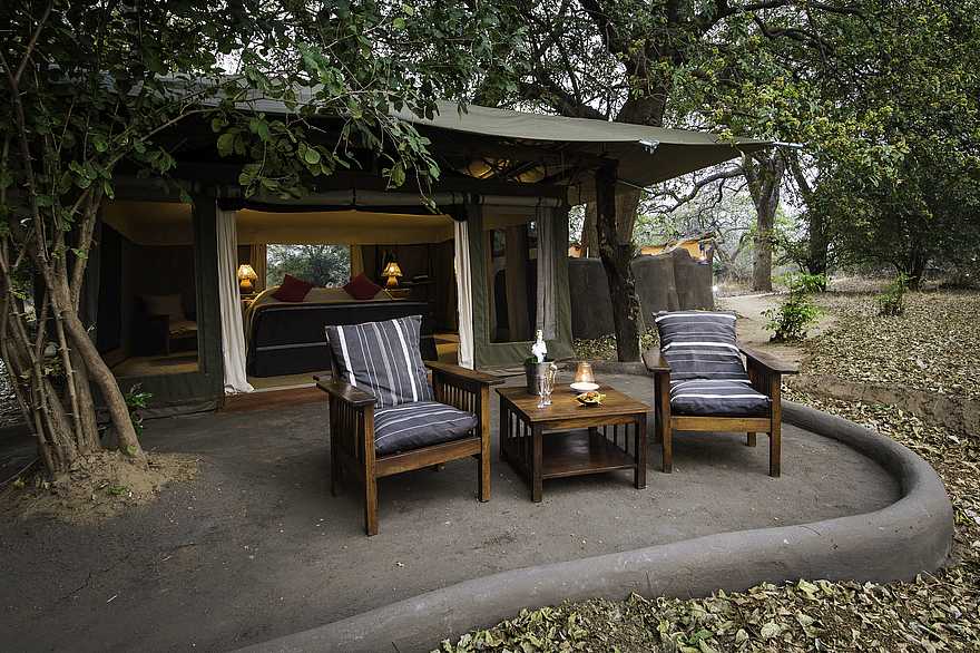 Tena Tena Camp: Private Terrasse Tena Tena Camp: Private Terrasse