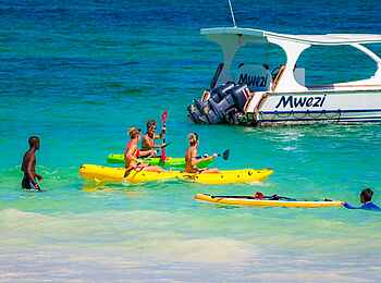 Nomad Beach Resort: Viele Wassersport Möglichkeiten Nomad Beach Resort: Viele Wassersport Möglichkeiten