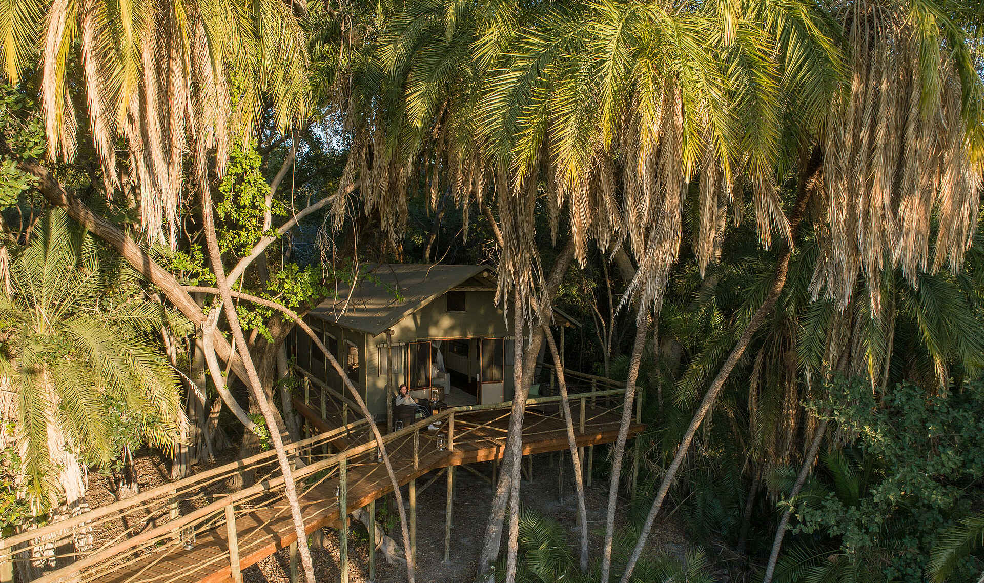 Setari Camp: Gästezelt