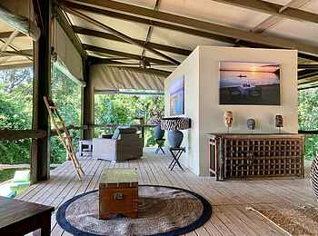 Shawa Luangwa Camp: Hauptbereich Shawa Luangwa Camp: Hauptbereich