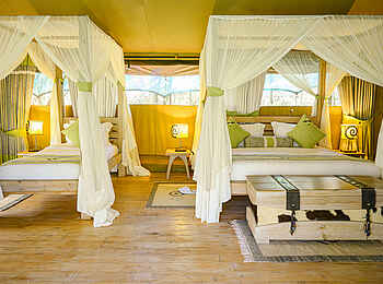Soroi Private Wing Camp: Schlafbereich Forest Tents