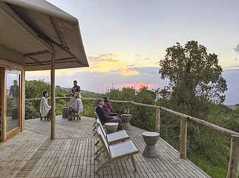 The Highlands Camp: Sundowner