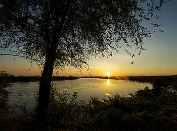 Kiambi Camp: Am Ufer Kiambi Camp: Am Ufer