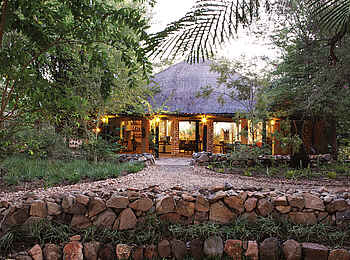 Motswari Game Lodge: Lodge von Außen