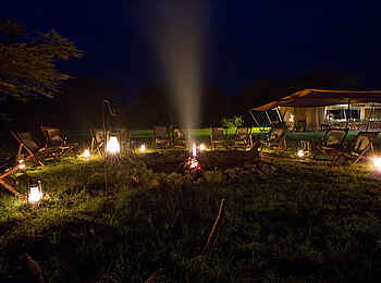 Ronjo Camp: Nacht im Camp