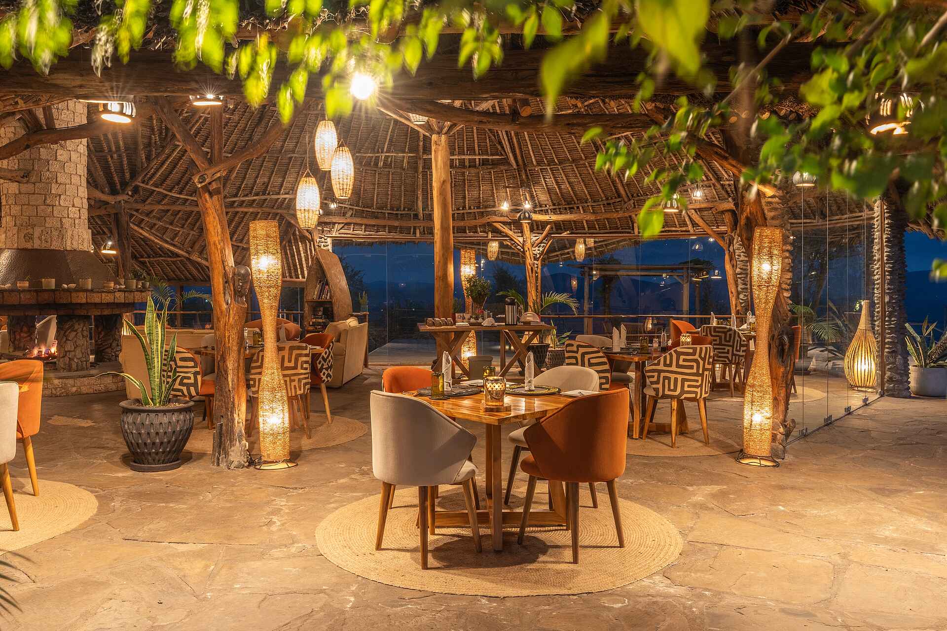 Soroi Lions Bluff Lodge: Speisebereich Soroi Lions Bluff Lodge: Speisebereich