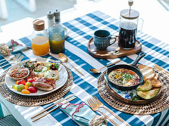 The Last Word Long Beach Boutique-Hotel: Ein reichhaltiges Frühstück