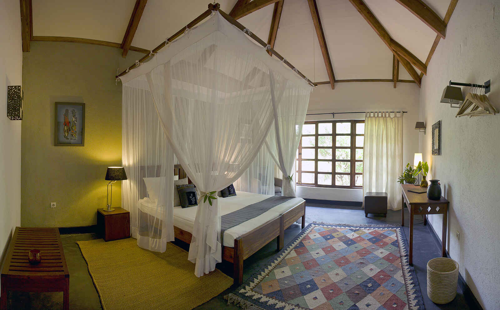 Bashay Rift Lodge: Doppelbett Bashay Rift Lodge: Doppelbett