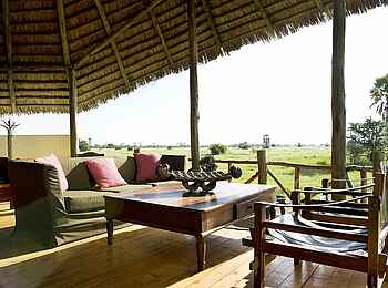 Maramboi Tented Camp: Sitzgruppe Maramboi Tented Camp: Sitzgruppe