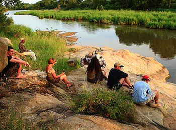 Motswari Game Lodge: Rast am Fluss