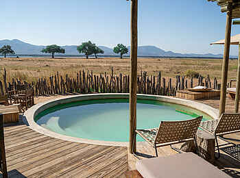 Nyamatusi Mahogany: der Pool