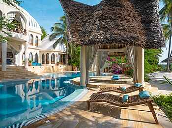 Xanadu Villas: Poolbereich der Nyota Villa Xanadu Villas: Poolbereich der Nyota Villa