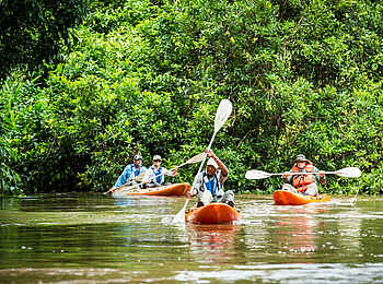 Mboko Camp: Kajak-Safari