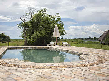 Baker's Lodge: Swimming Pool am Nil Baker's Lodge: Swimming Pool am Nil