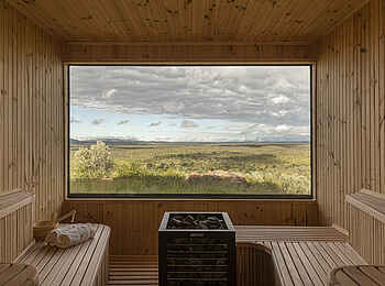 Gmundner Lodge: Die Sauna Gmundner Lodge: Die Sauna