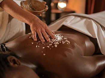 Kambaku Safari Lodge: Behandlung im Spa
