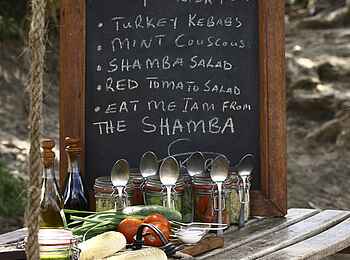 Klein's Camp: Gemüse-Buffet