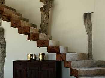 Luangwa Safari House: Treppe Luangwa Safari House: Treppe