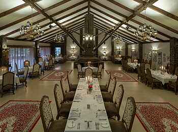Ngorongoro O'ldeani Mountain Lodge: Restaurant
