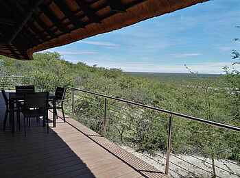 Safarihoek Lodge: Family Room Terrasse