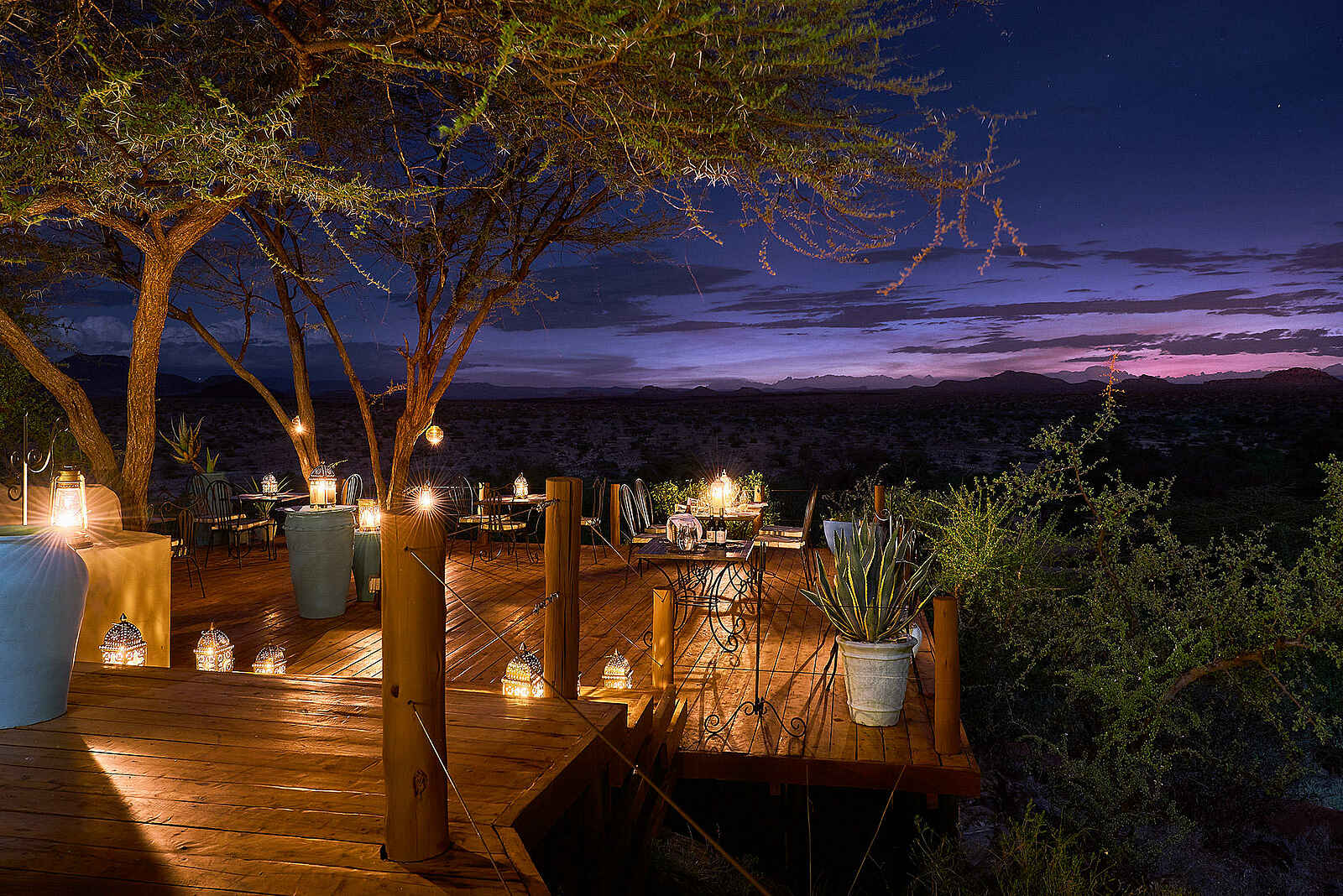 Sasaab Camp: Abendstimmung Sasaab Camp: Abendstimmung