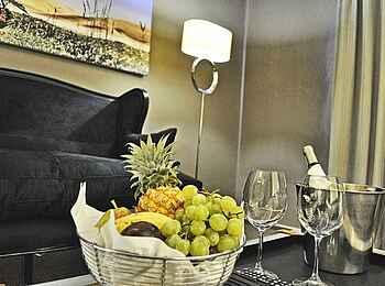 Swakopmund Sands Hotel: Früchtekorb Swakopmund Sands Hotel: Früchtekorb