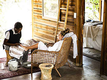 Toka Leya Camp: Der Spa Toka Leya Camp: Der Spa