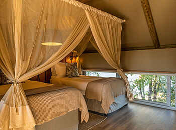 Victoria Falls Hippo Creek Villa: Das Kinderzimmer mit zwei Einzelbetten