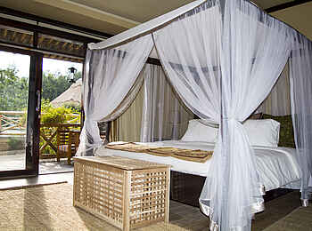 Five Volcanoes Boutique Hotel: Double Room mit Gartenblick