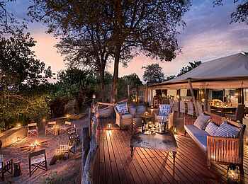 Linyanti Bush Camp: Gesamtansicht Linyanti Bush Camp: Gesamtansicht