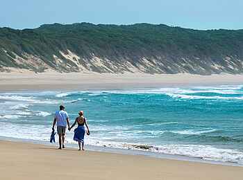 andBeyond Phinda Vlei Lodge: Strandspaziergang