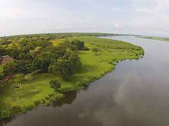 Baker's Lodge: Luftbild der Lodge Baker's Lodge: Luftbild der Lodge