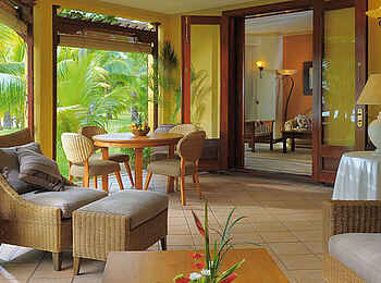 Beachcomber Dinarobin: Private Lounge Beachcomber Dinarobin: Private Lounge