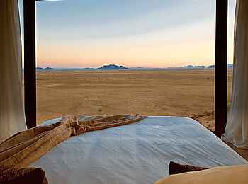 Desert Whisper Villa: Gästebungalow Aussicht