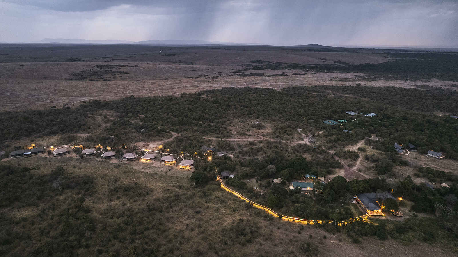 Entim Private Wing Camp: Luftbild Entim Private Wing Camp: Luftbild