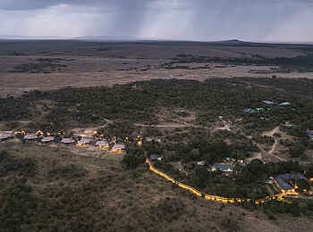 Entim Private Wing Camp: Luftbild Entim Private Wing Camp: Luftbild