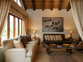 Impodimo Game Lodge: Family Deluxe Suite Lounge Impodimo Game Lodge: Family Deluxe Suite Lounge