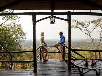 Kirawira Serena Camp: Veranda